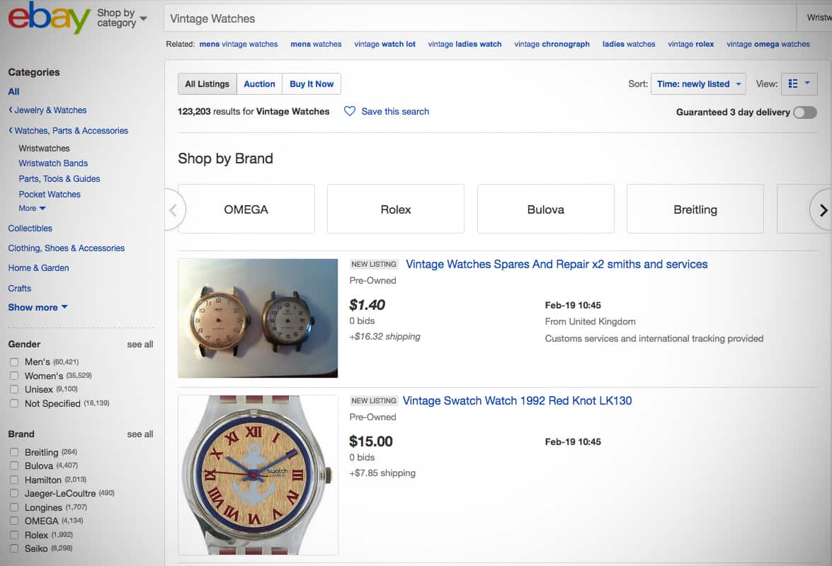 A Guide to Buying Vintage Watches on eBay Part 1 Worn & Wound