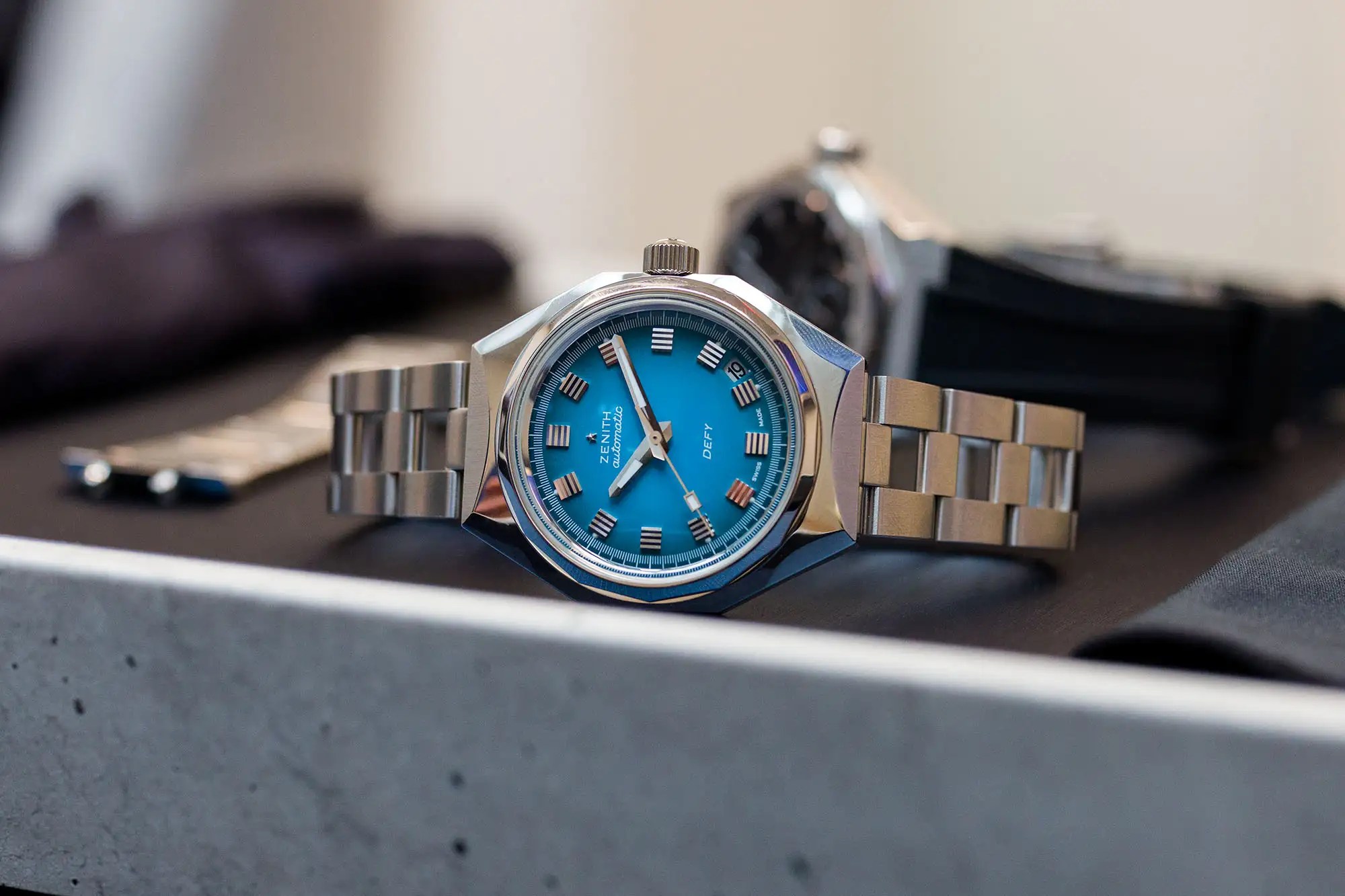 The Zenith Defy Revival A3690 Gets Historic Teal Dial Worn & Wound