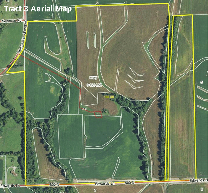 289.212 Acre Scott County, Illinois Land Auction ∙ 3 Tracts Worrell