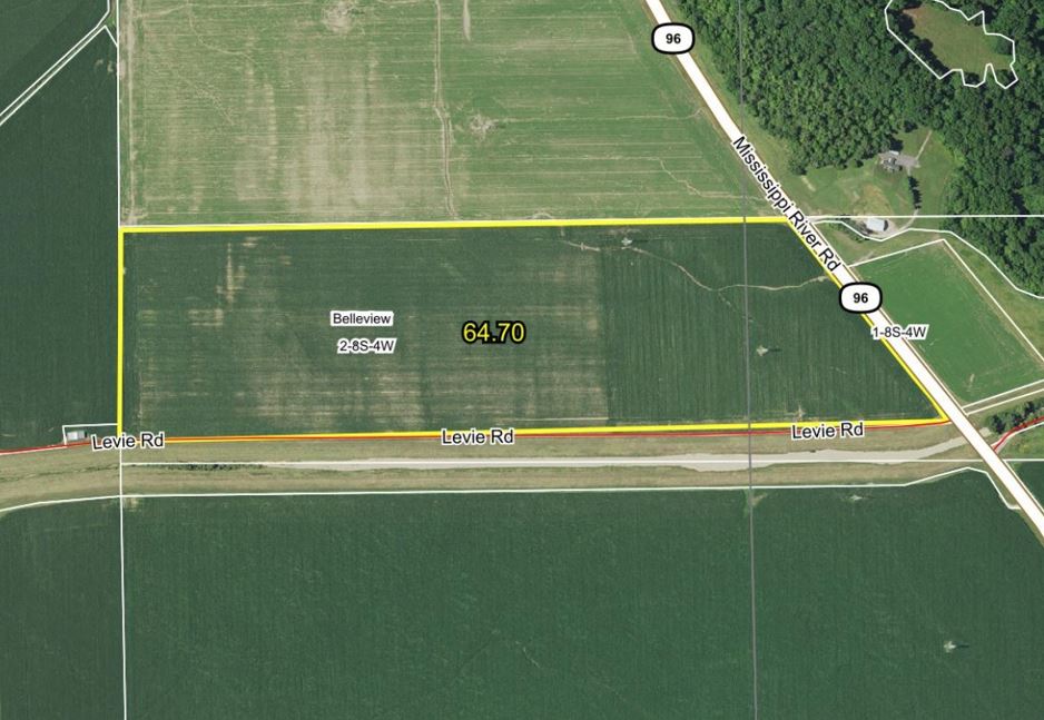 Tillable Farmland · 64.7± Acres · Calhoun County, Illinois Worrell
