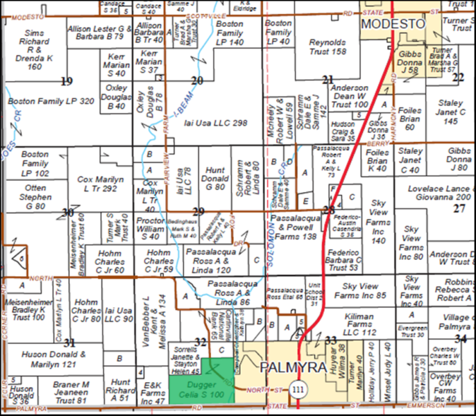 Maps_Dugger Example_Plat Worrell Land Services