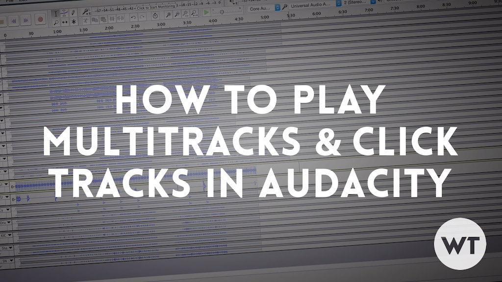 How to play multitracks and click tracks using free audio software