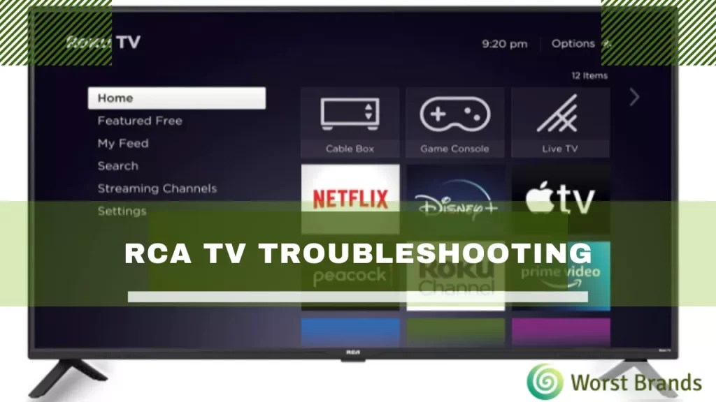 RCA TV Troubleshooting 9 Common Problems Worst Brands