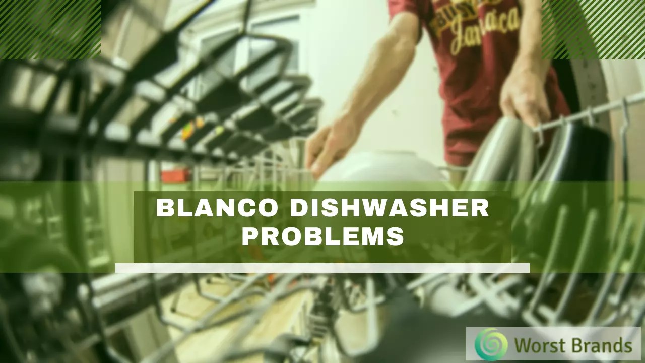 Blanco Dishwasher Problems & Troubleshooting Worst Brands