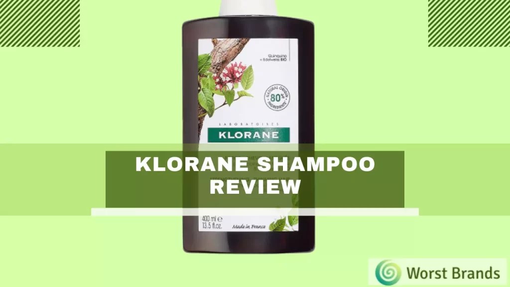 Klorane Shampoo Review [Is It Good for Hair Growth?] Worst Brands