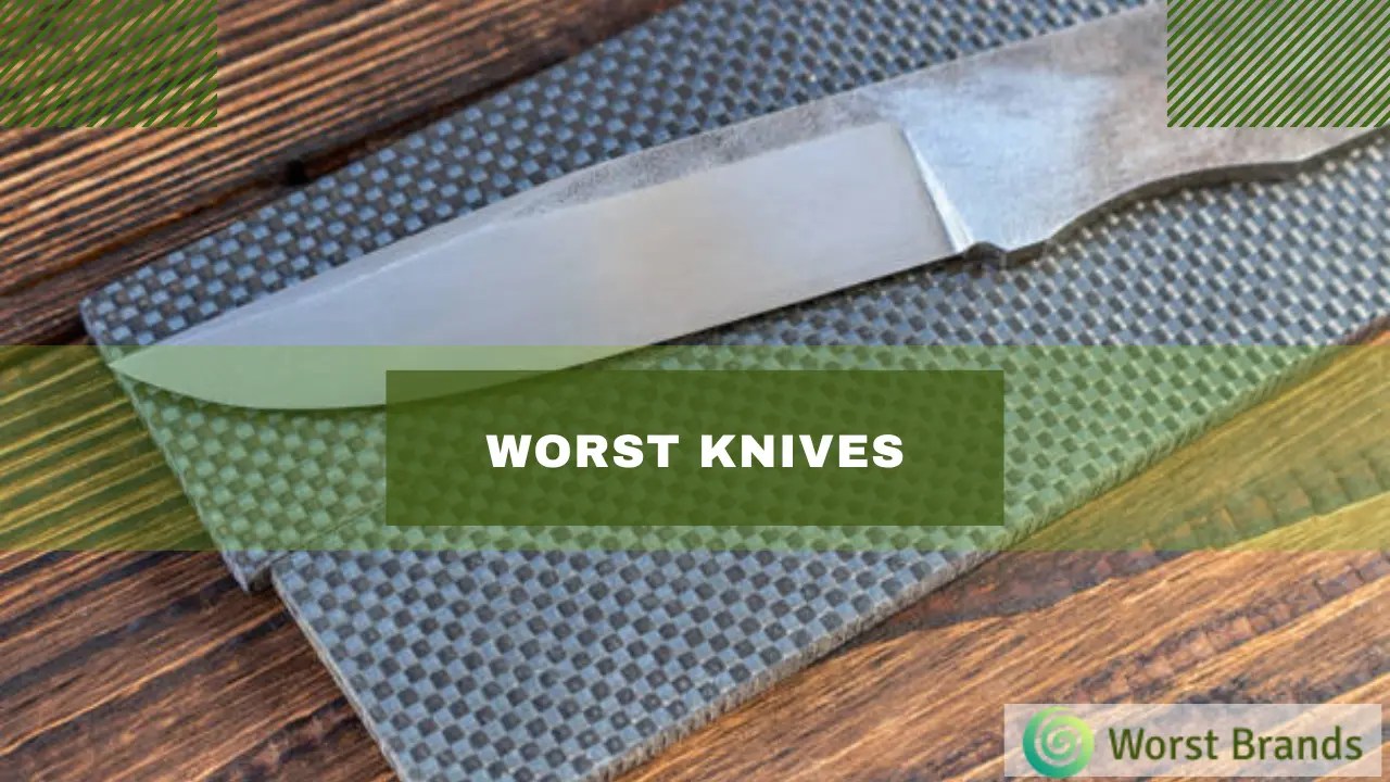 Guide to Worst Knives Unraveling Overrated Cutlery Worst Brands