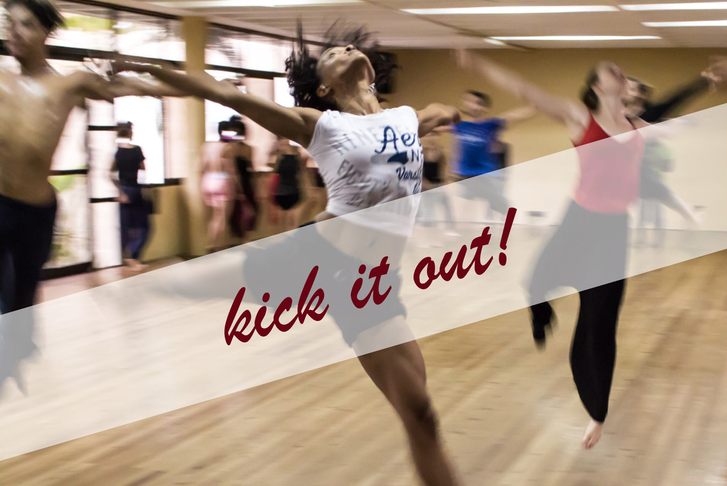 Free yourself kick it out! worte formen bilder