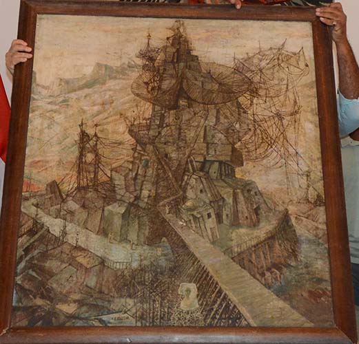 Great Discoveries Lost Painting by Legendary Egyptian Artist Found