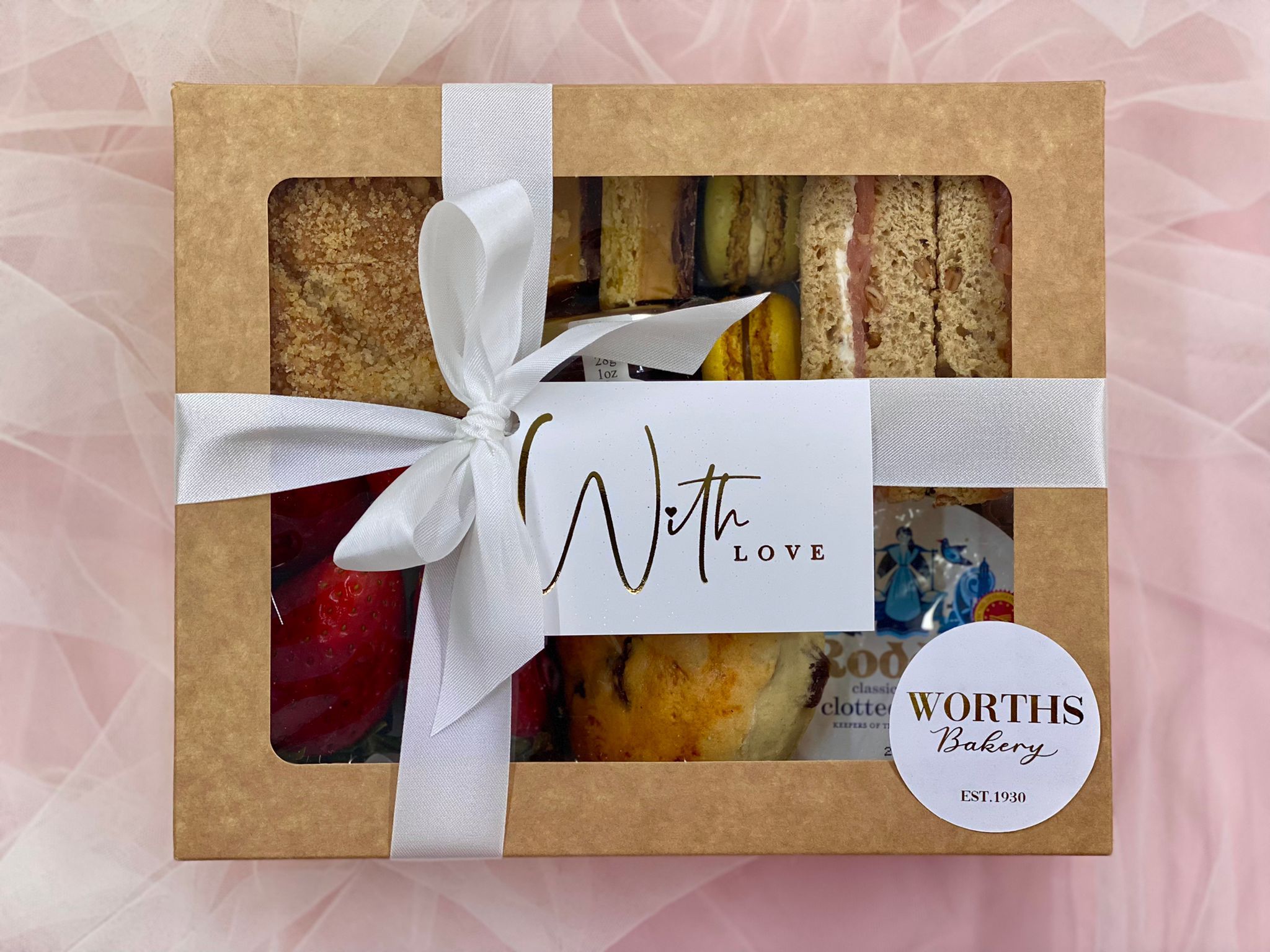 Afternoon Tea Box For One Worths Bakery