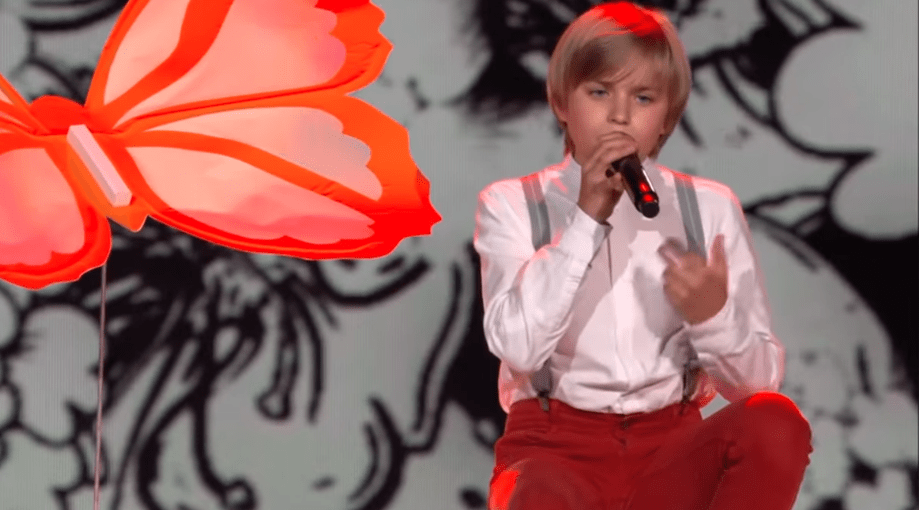 14yearold Phil Child sings Hallelujah in The Voice Kids