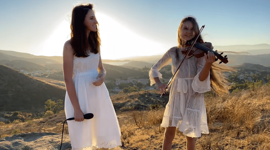 Karolina Protsenko performed “My Heart Will Continue” with her mother.