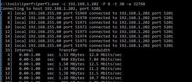 Using iPerf to Test Network Speed and Bandwidth (Throughput) Windows