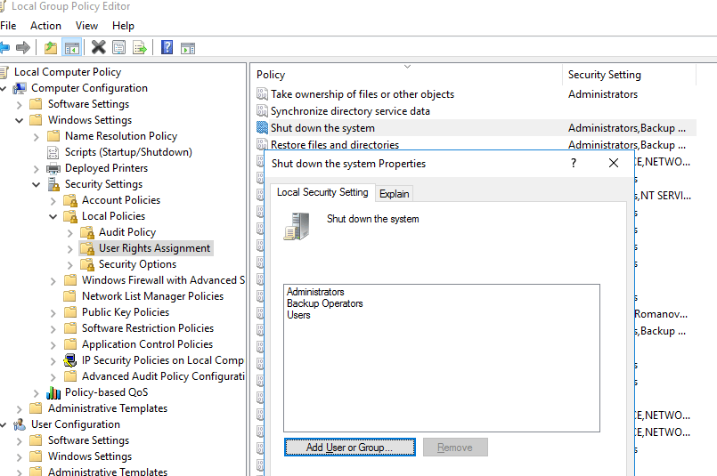 Allow or Prevent NonAdmin Users from Reboot/Shutdown Windows Windows