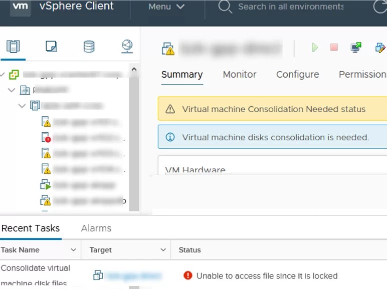 VMWare Error Unable to Access a File Since It Is Locked Windows OS Hub