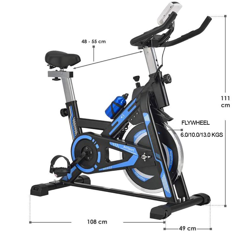 Spin Bike SB02 Exercise BikePedal Exercise BikeVibration PLate