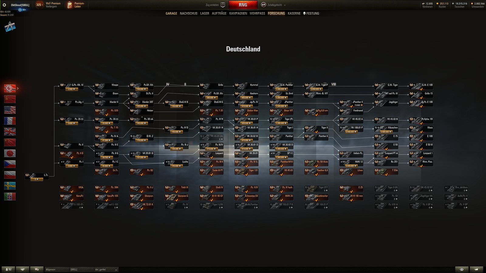 Extended TechTree [1.8.0.2] WoT mods