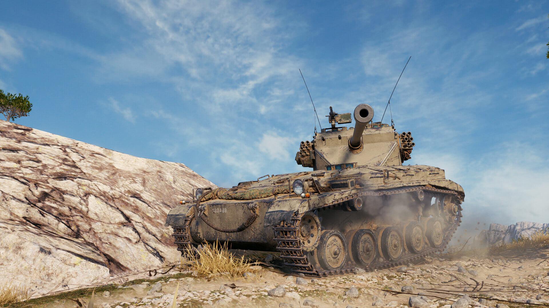 FV1066 Senlac is a Tier 8 British premium light tank in World of Tanks.