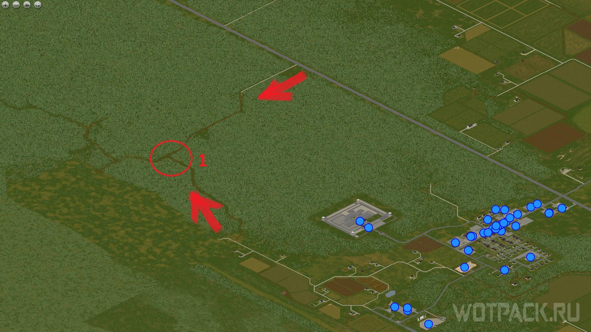 Project Zomboid pangkalan militer di mana letaknya di peta