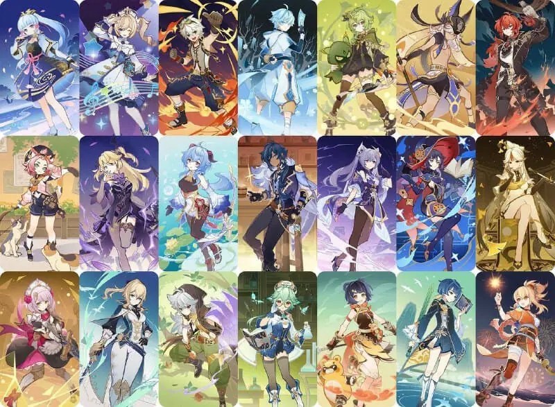 How many primogems can you get in Genshin Impact in the Call of Seven TCG