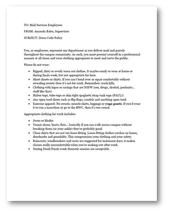 Mailroom Policies University Mail Services
