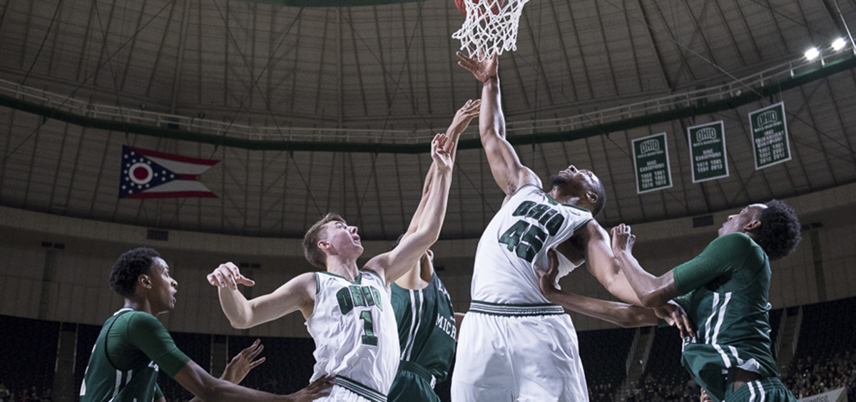 Photos OU vs. Eastern Michigan Men's Basketball Game 1/14/2017 WOUB