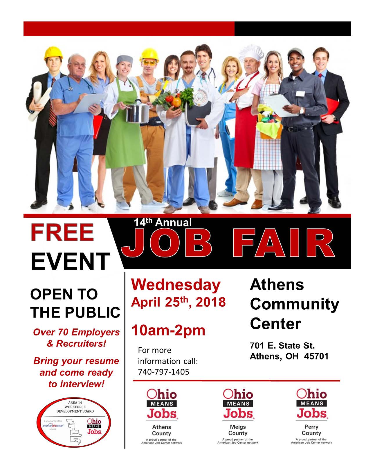 14th Annual OhioMeansJobs Job Fair WOUB Public Media