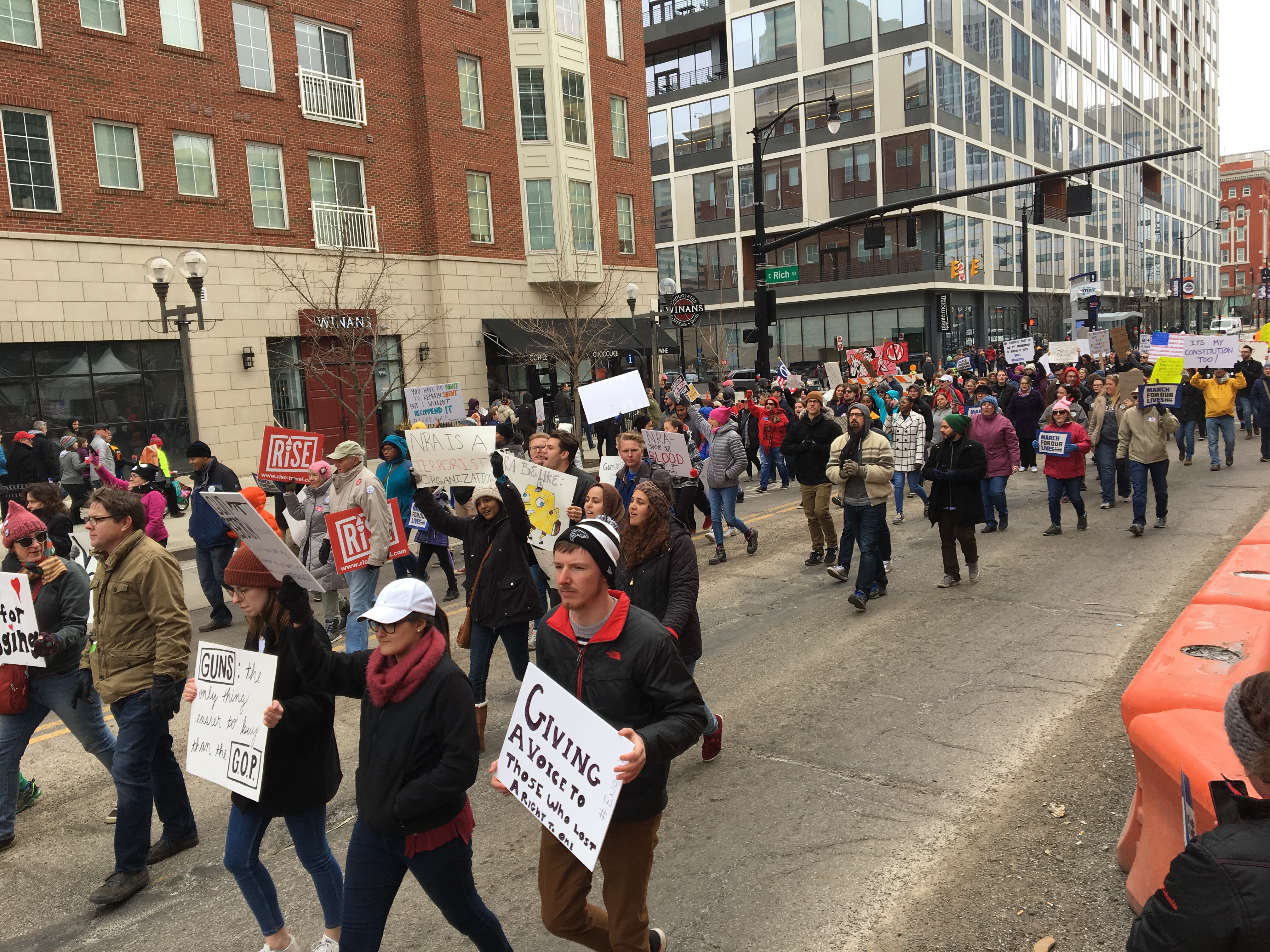 Athens Residents "March For Our Lives" in Columbus WOUB Public Media