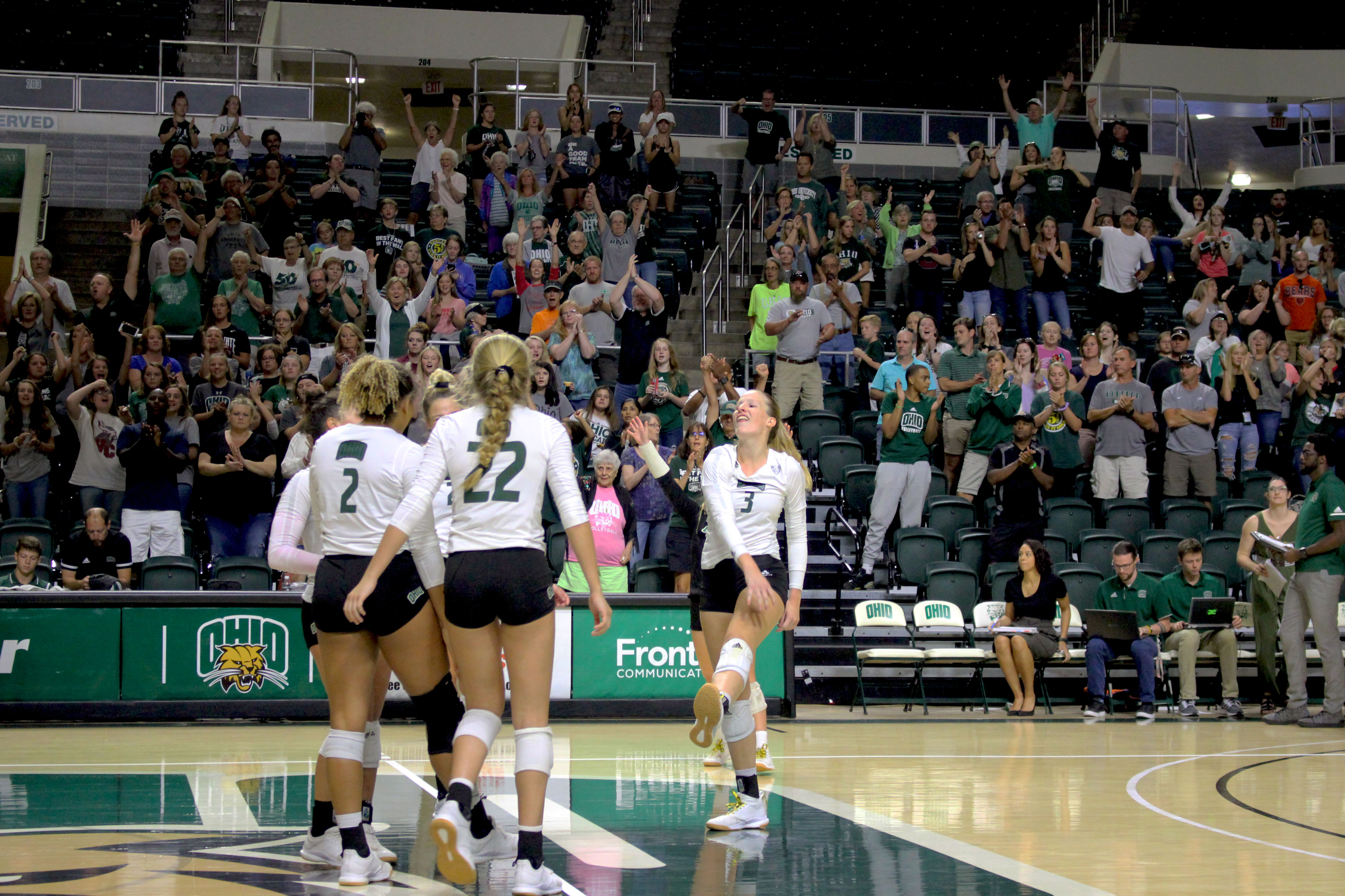 Ohio Volleyball Sweeps Bobcat Invitational WOUB Public Media