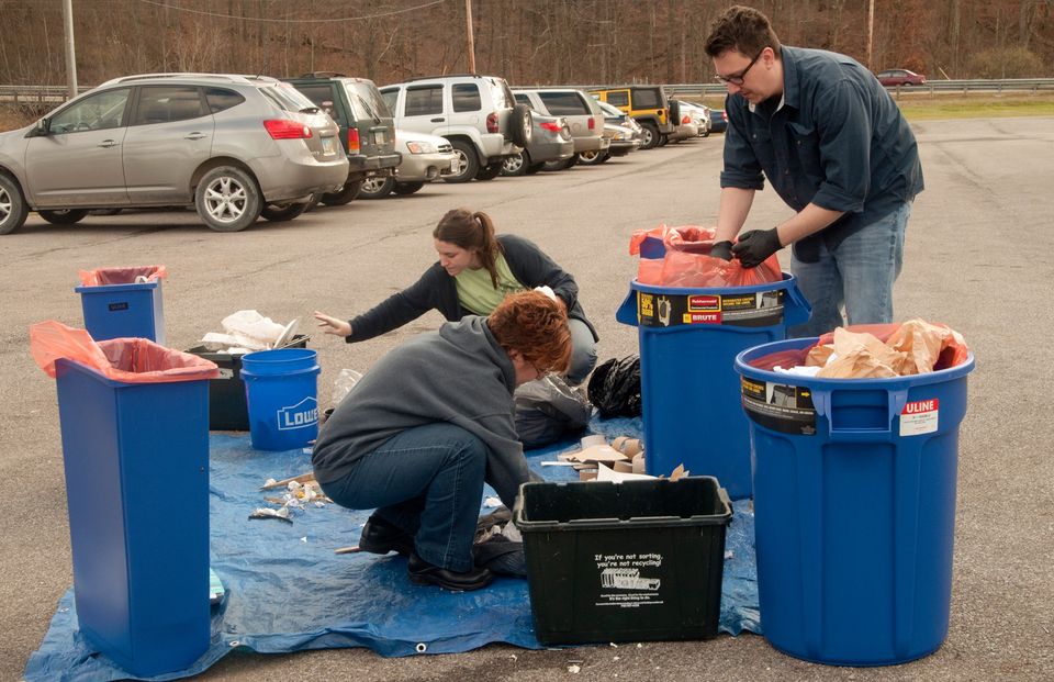 Recycling Dropoff WOUB Public Media