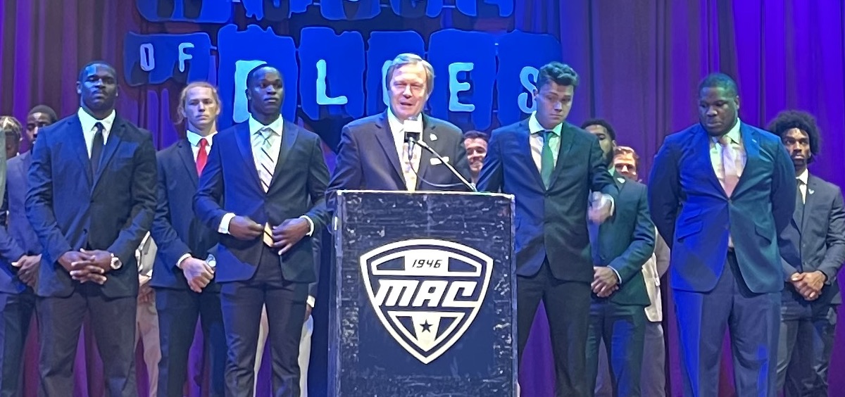 Ohio Football travels to Cleveland for MAC Media Day ahead of the new