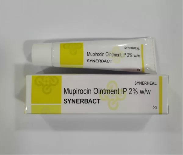 SYNERBACT Mupirocin Ointment for controlling infection by Synerheal Pharmaceuticals Woundcaremart