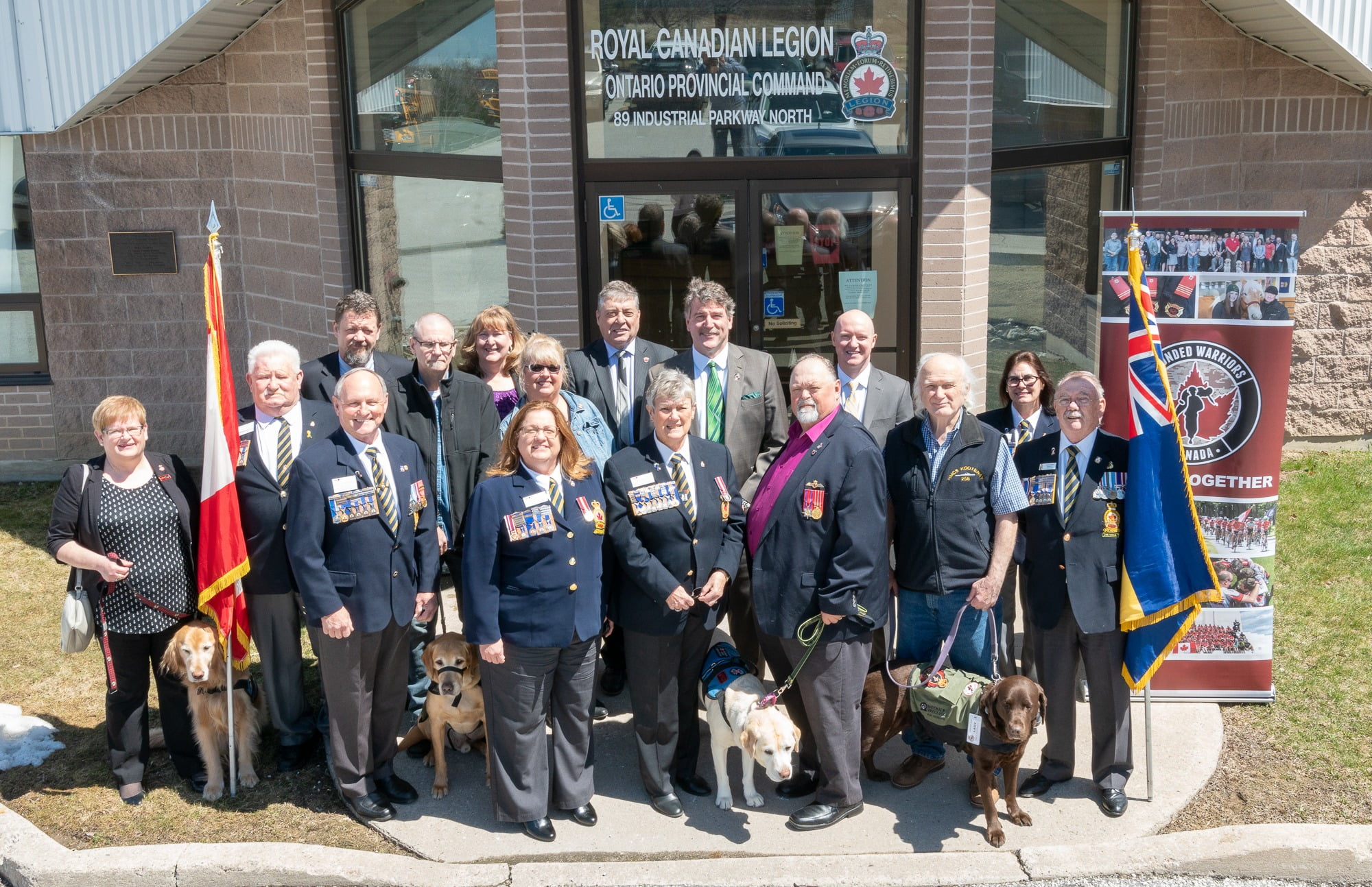 WOUNDED WARRIORS CANADA AND THE ROYAL CANADIAN LEGION ONTARIO COMMAND