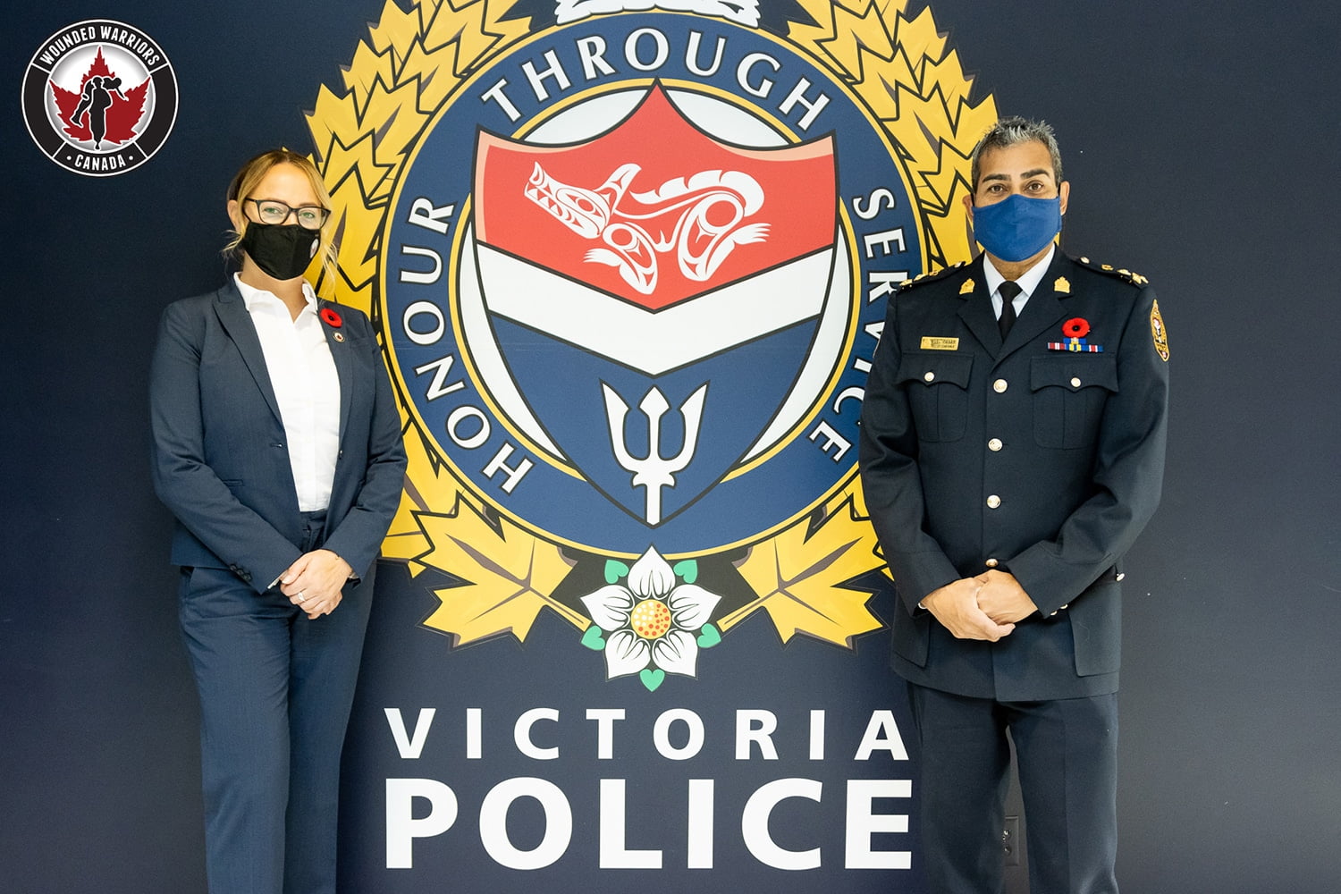 VICTORIA POLICE PARTNERS WITH WOUNDED WARRIORS CANADA Wounded