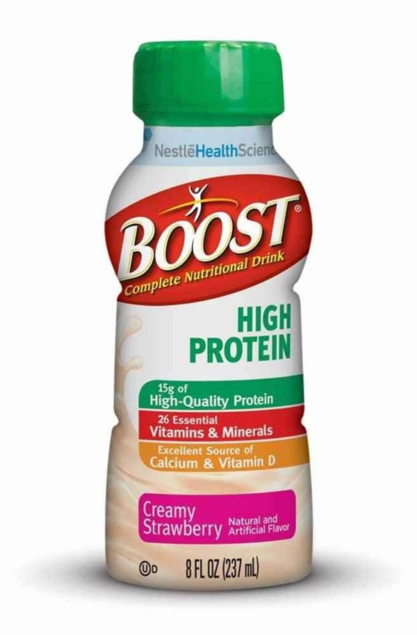 Nestle Boost High Protein, Creamy Strawberry, 15 x... Wound Care Product