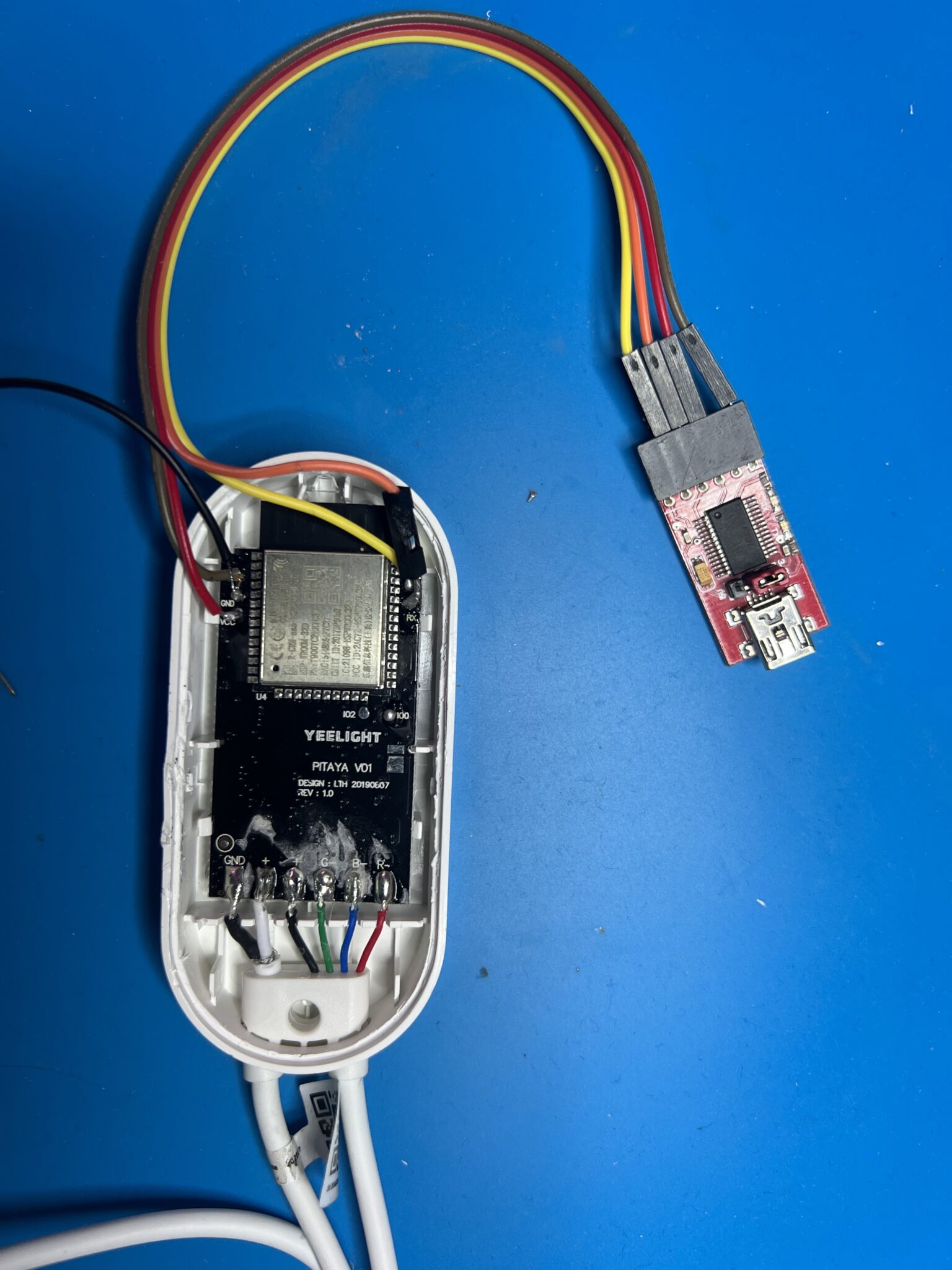 Yeelight LED Strip 1S Flash ESPHome Wouter's tech blog