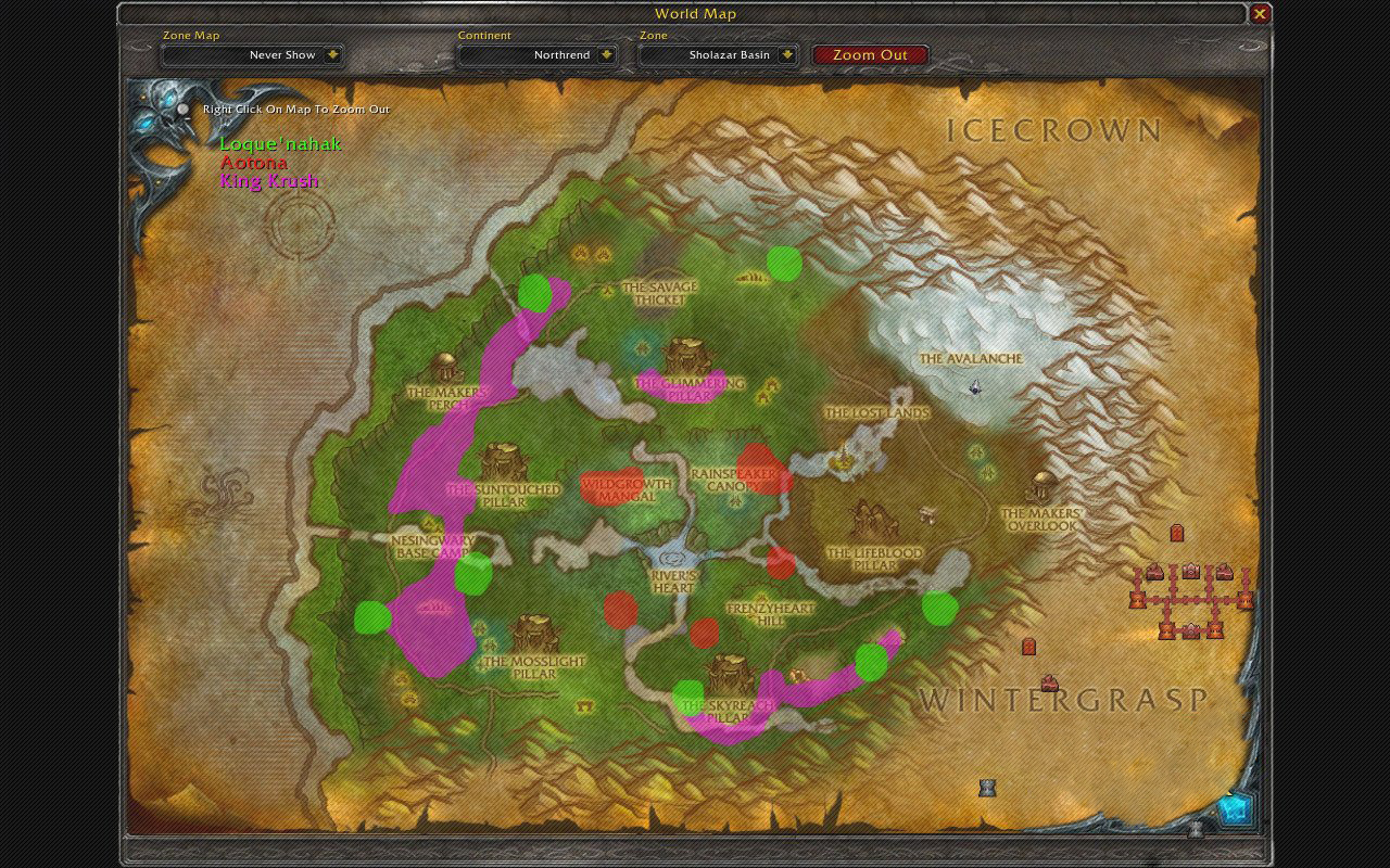 Rare Spawn Overlay (4.0) Карты Аддоны WoW Каталог файлов World