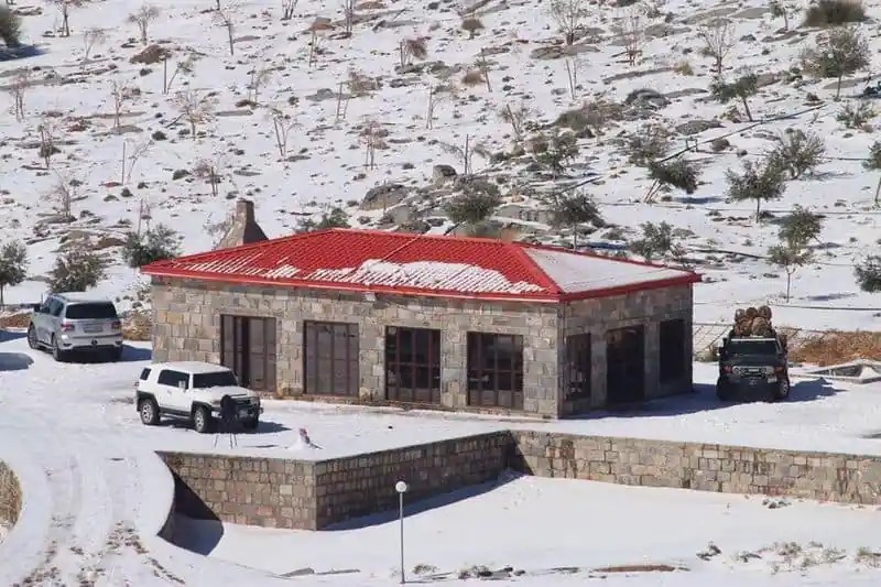 Ras Al Khaimah's Jebel Jais is a frosted cake with fresh Snow flakes