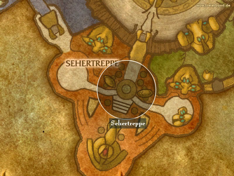 Sehertreppe Landmark Map & Guide Freier Bund World of Warcraft