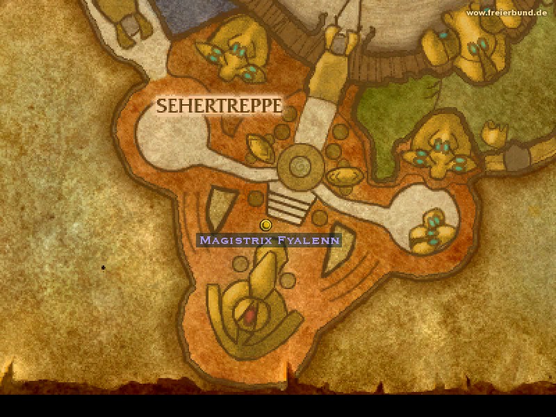 Magistrix Fyalenn Quest NSC Map & Guide Freier Bund World of