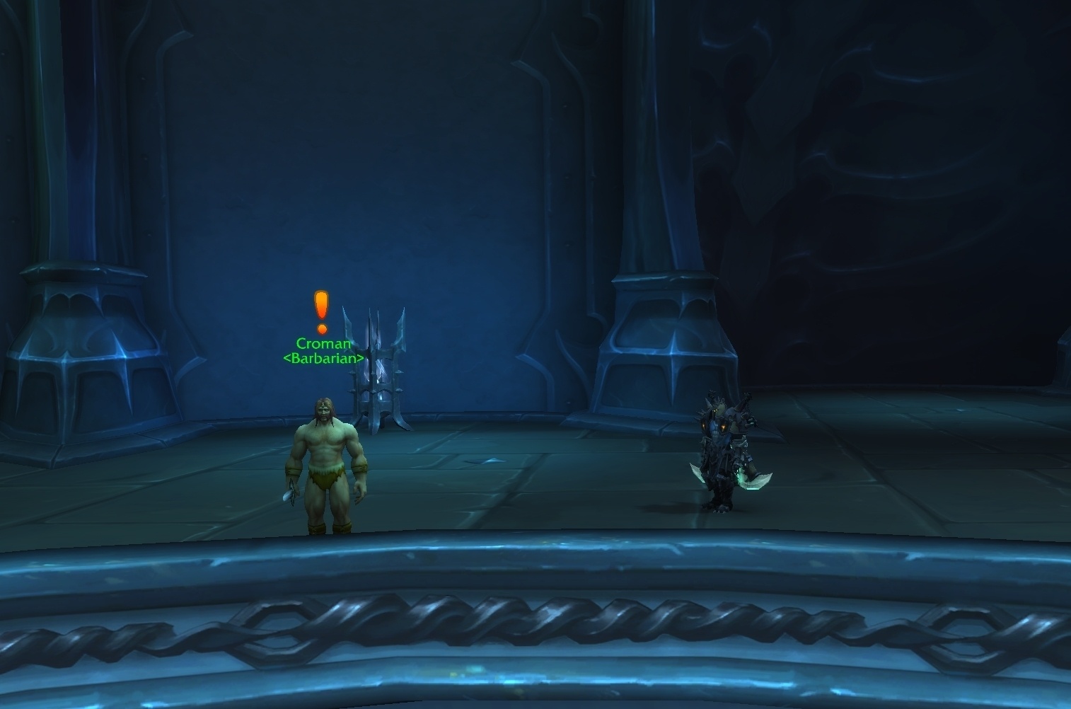 JustBlizzard Hinweis für Zurückgelassene Abenteurer warten