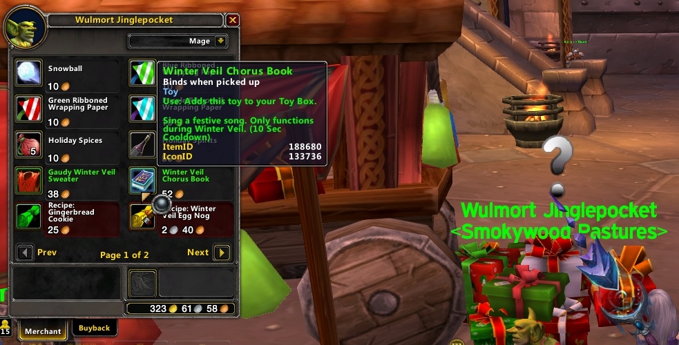 Wowhead Winter Veil 2022 Feast Of Winter Veil 2021 - New Toy Available From Vendors - Wowhead News