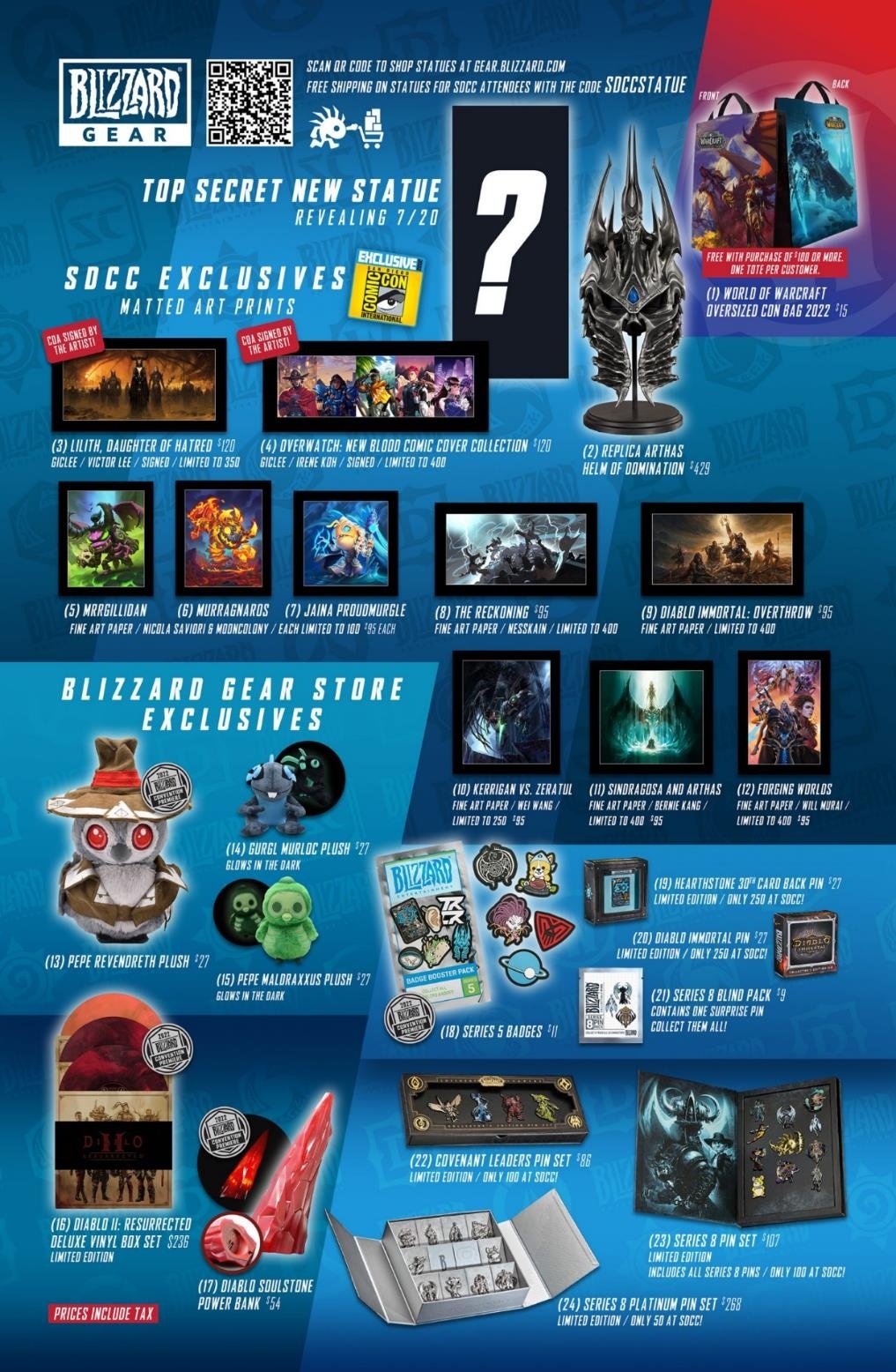Wowhead's San Diego Comic-Con 2022 Sweepstakes - Wowhead News