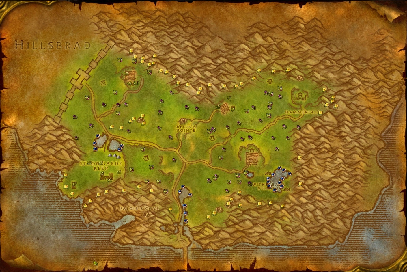 Aprender sobre 89+ imagem wow classic herbalism farming routes br