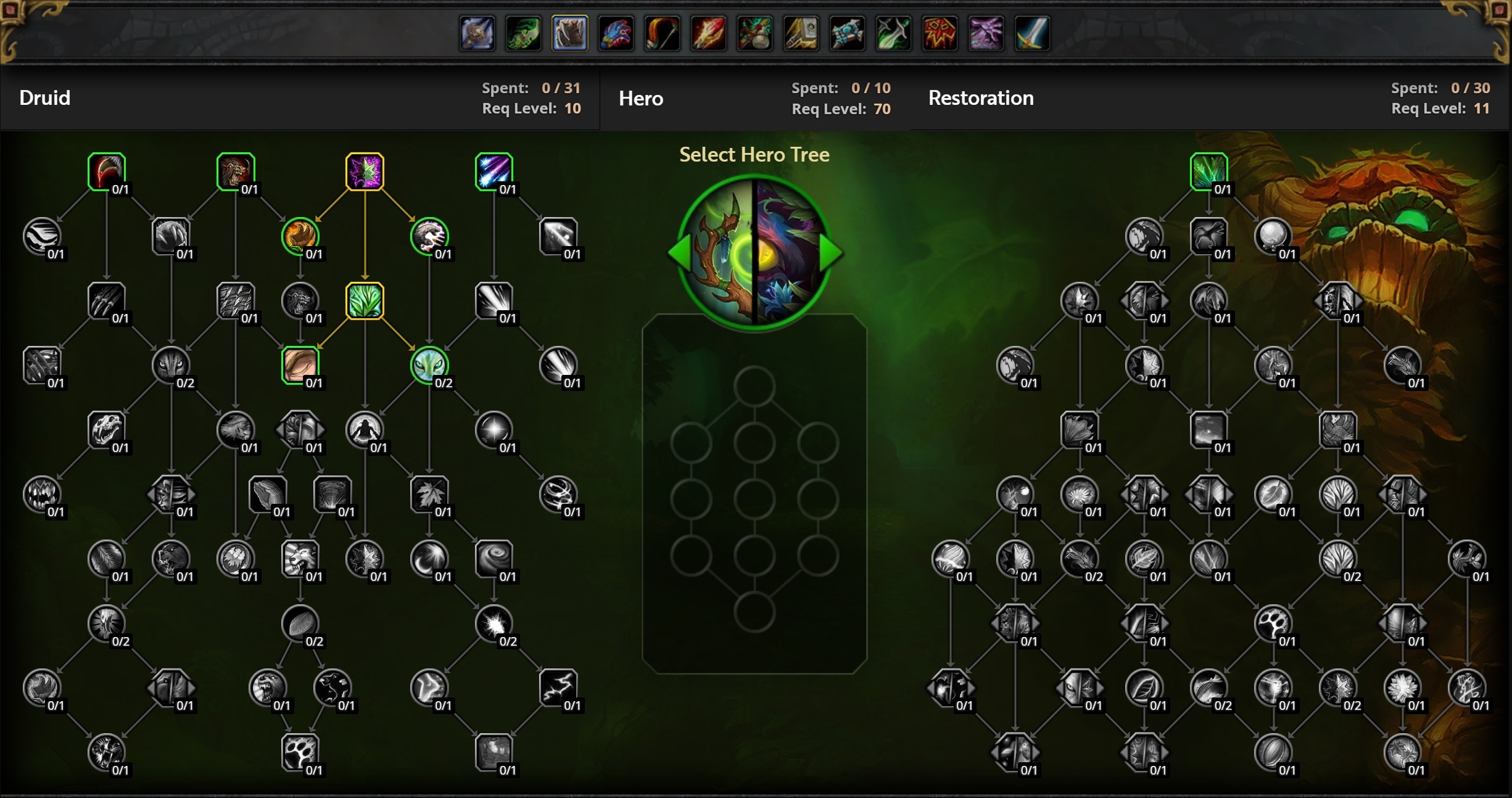 Druid & Rogue Talent Calculators Updated for Patch 11.0.5 PTR Wowhead