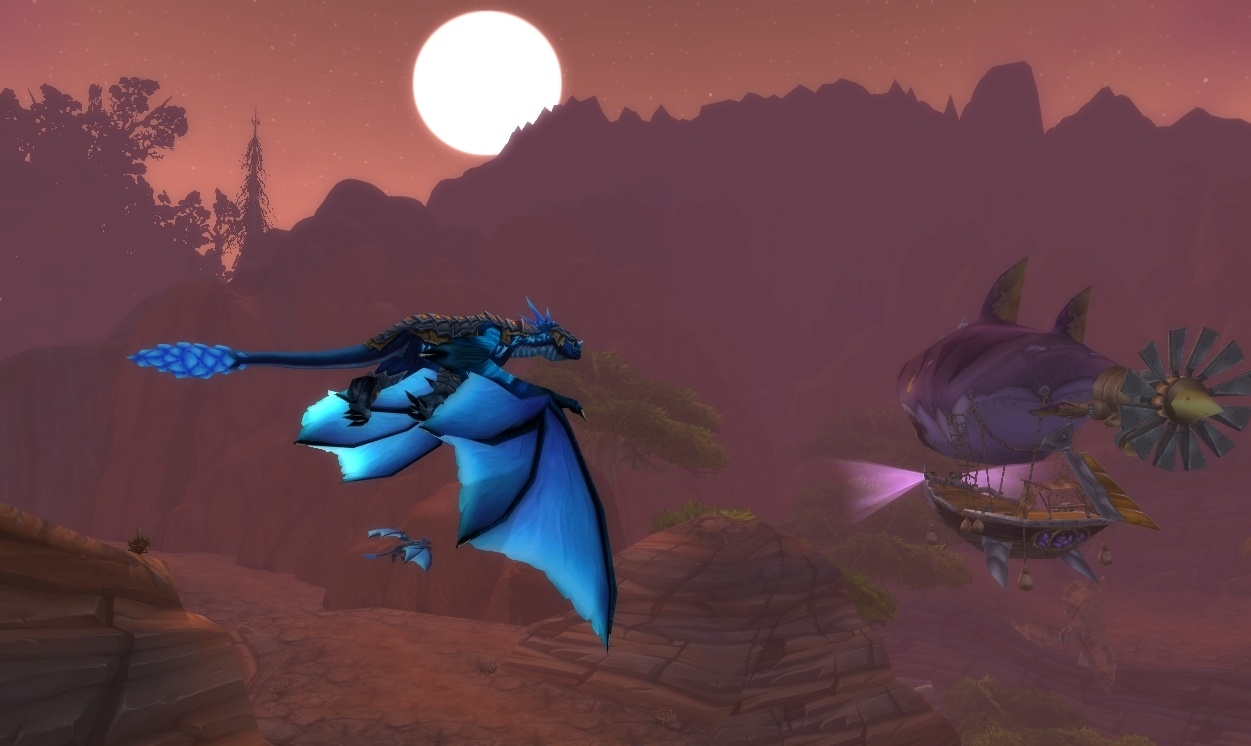 Dragon bleu PNJ World of Warcraft