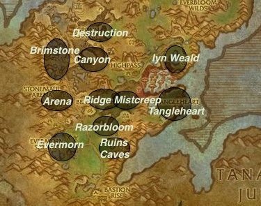 Gorgrond Bonus Objectives Map Gorgrond Leveling Guide (92-100) - Guides - Wowhead