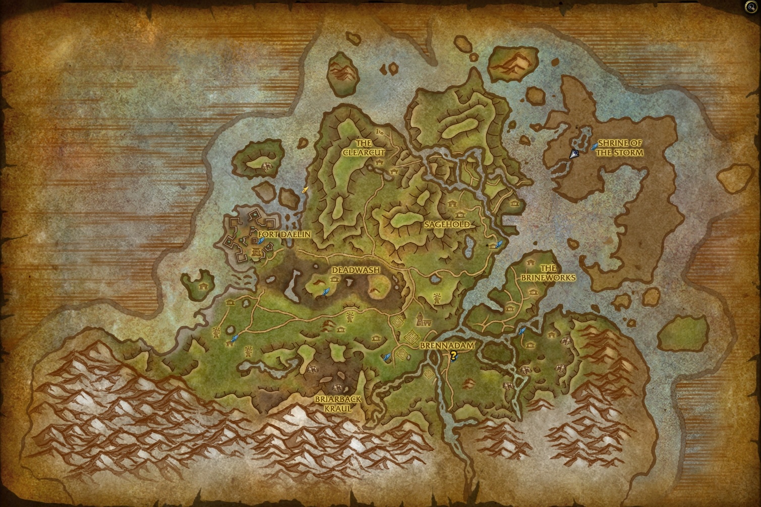 Map Of Tiragarde Sound Dragon Army Battle for Azeroth