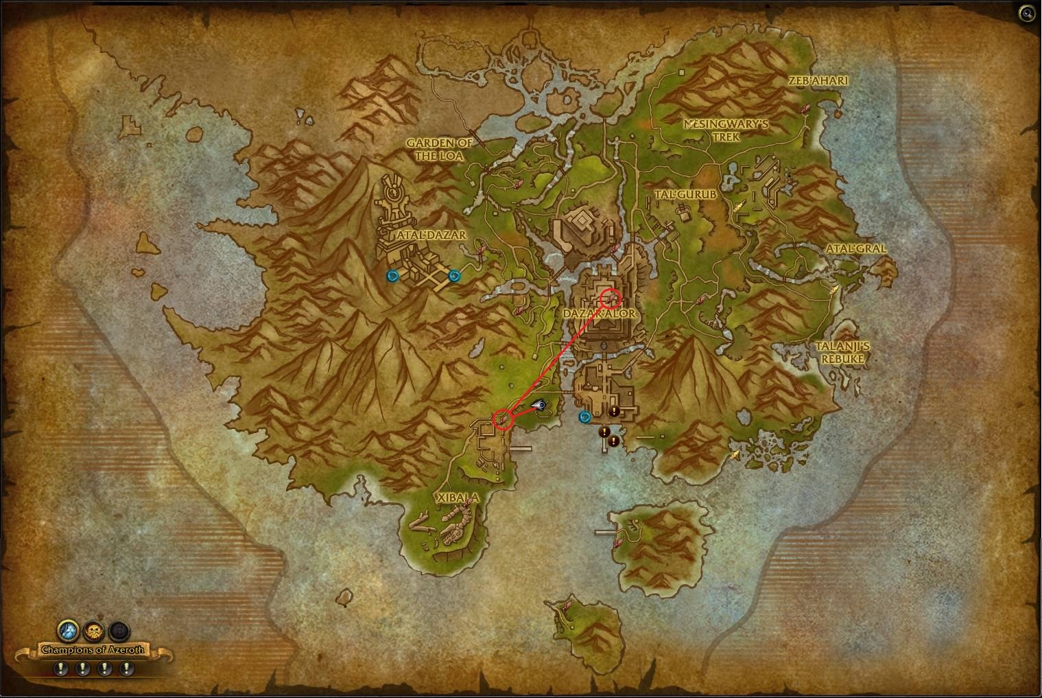 Where Is Heirloom Vendor Alliance Location Wow Bfa 81