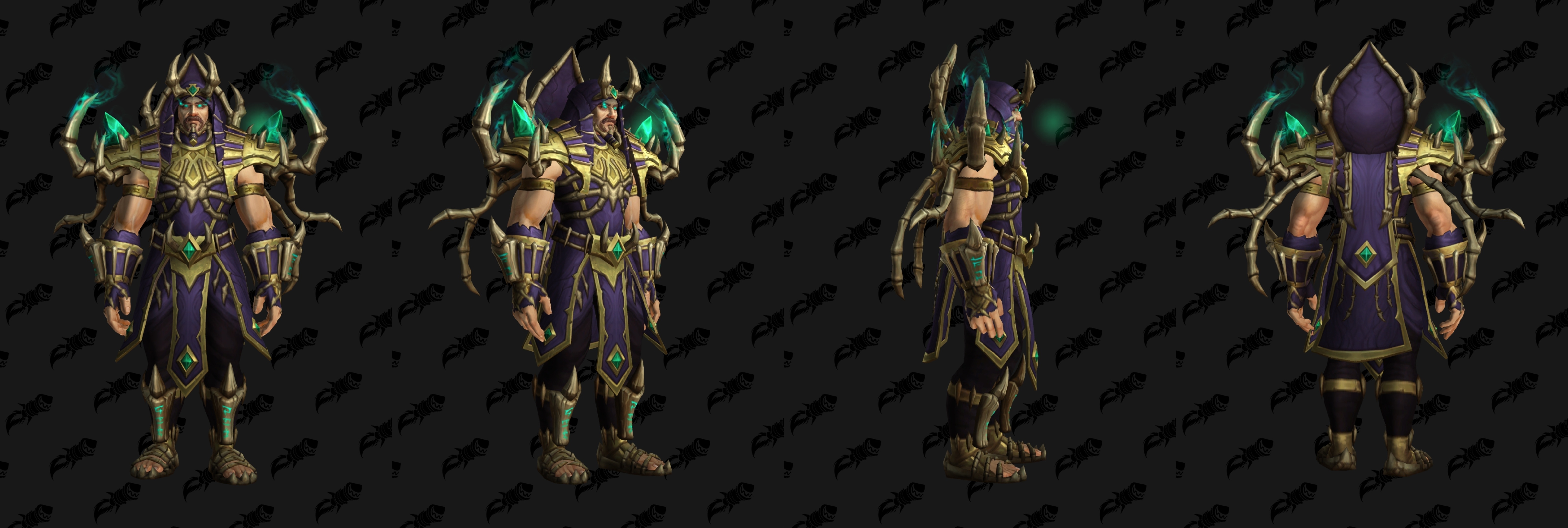 Способы получения различных расцветок ковенантских доспехов в