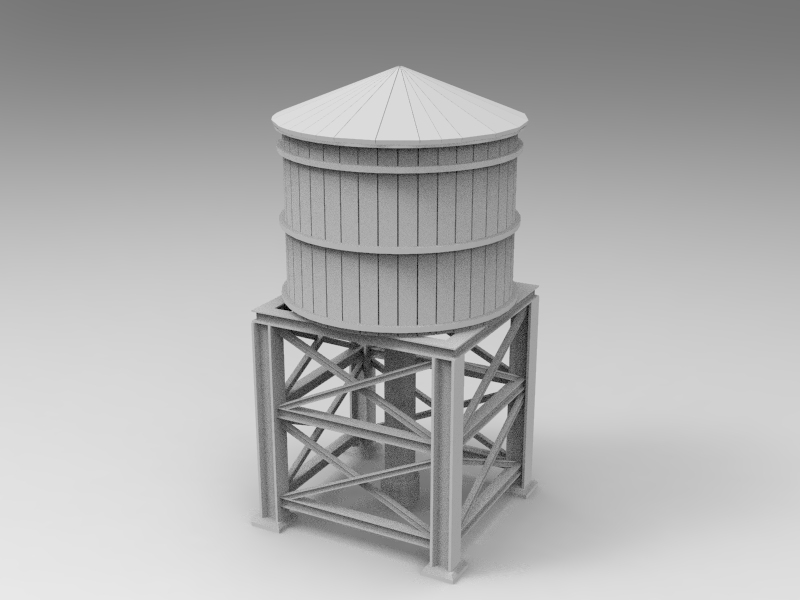 Industrial Water Tower WOWBuildings